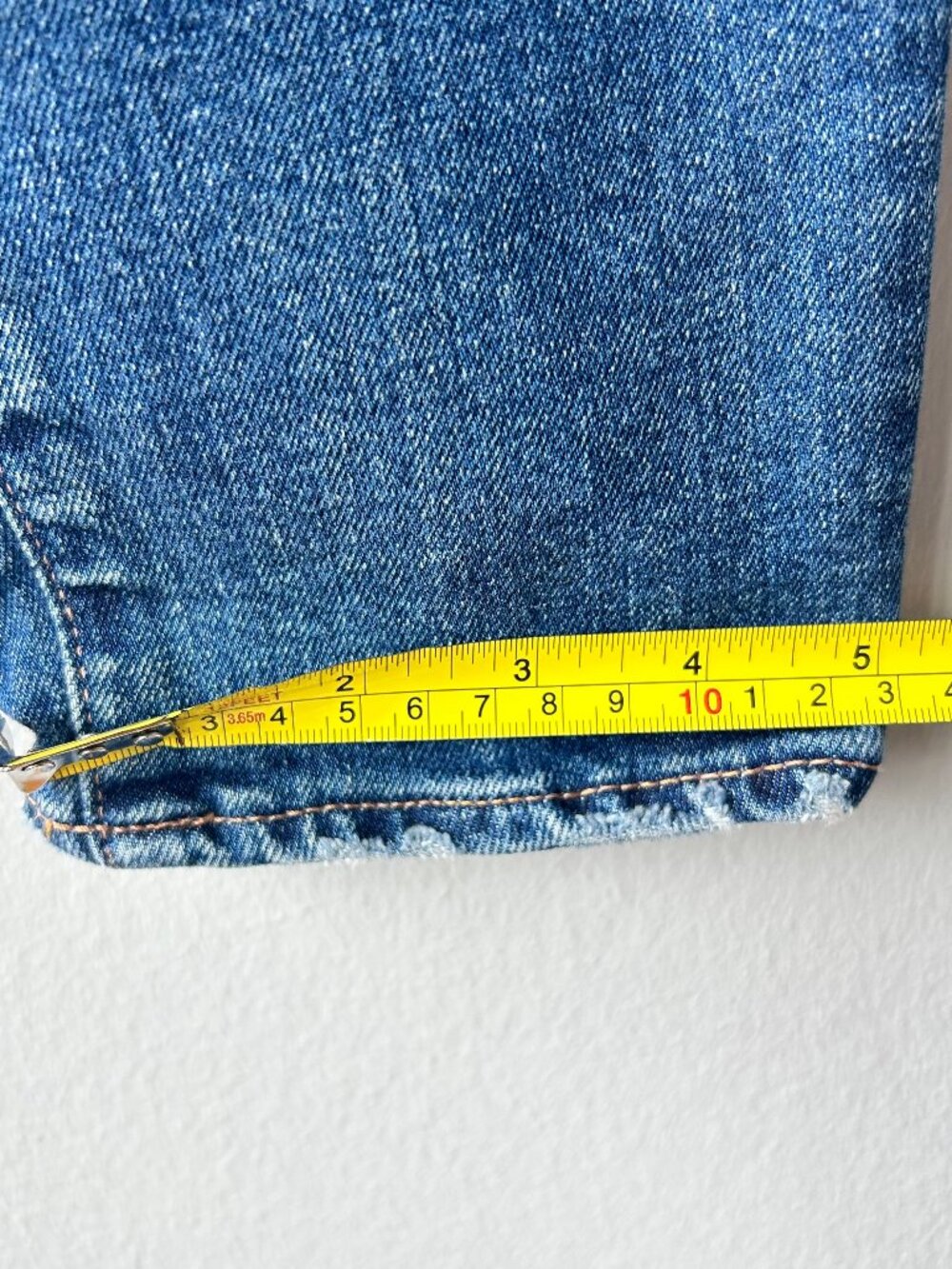 Moussy Vintage Sundance Skinny Jeans 28 Distressed Made in Japan Premium Denim - Picture 9 of 9
